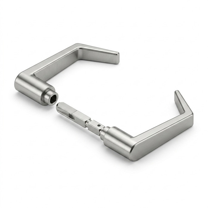 Accentra AU904 X AU905 Mortise Lock Lever Handles, Pairs with Spindles, AU - Augusta