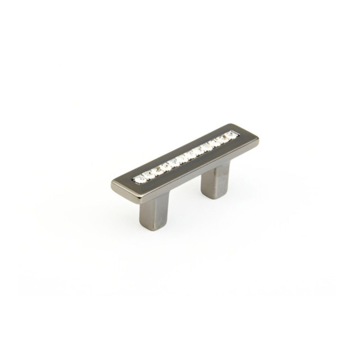 Schaub 301 32mm Center to Center Skyevale Cabinet Pull with Crystals