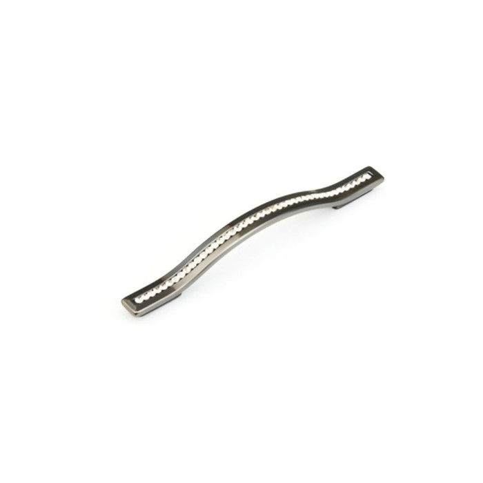 Schaub 302 128mm to 160mm Center to Center Skyevale Cabinet Pull with Crystal