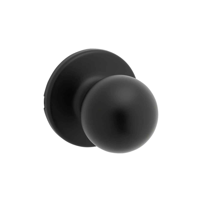 Kwikset 200P-CP Polo Passage Knob, Round Corner Adjustable Latch, Round Corner Strike