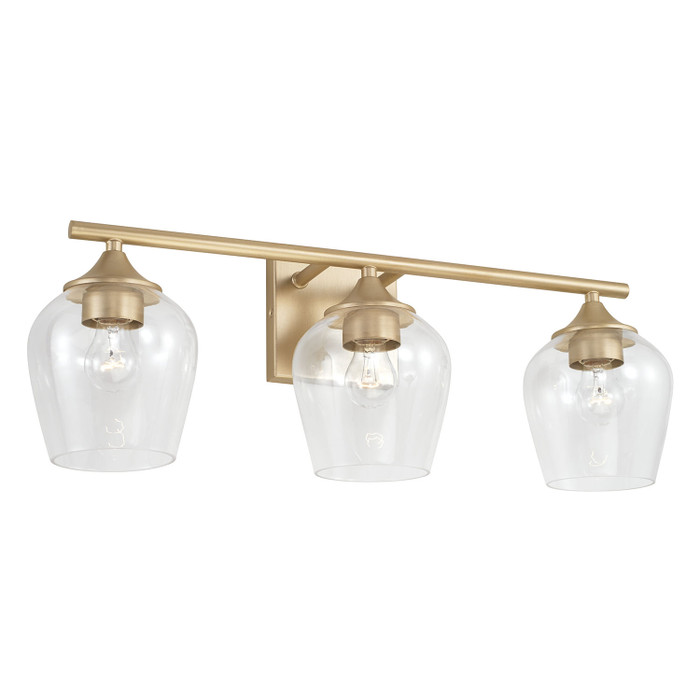 Capital Lighting CAP-AA1009 Reece Transitional 3-Light Vanity
