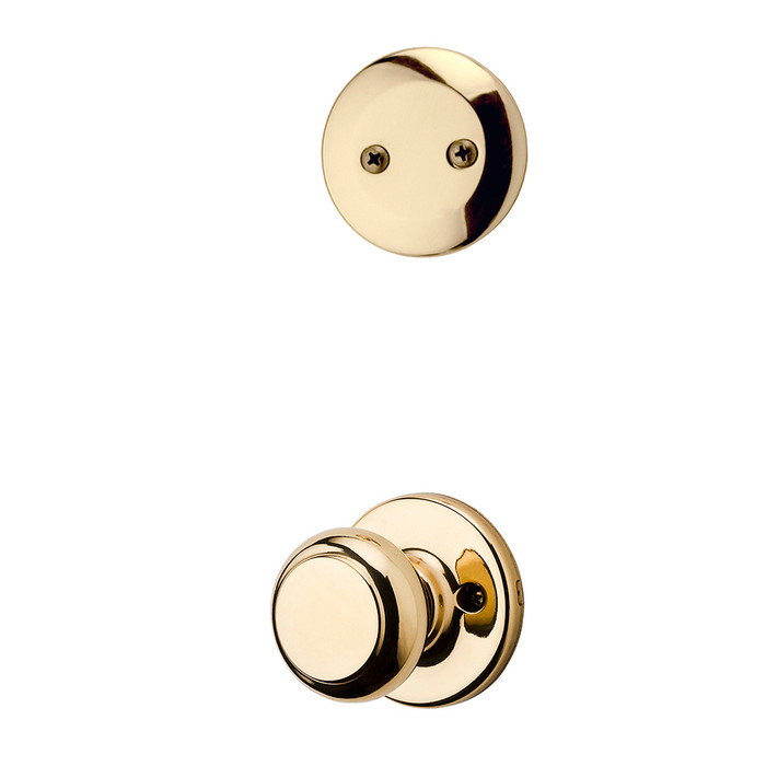 Kwikset 606CV Cove Knob Interior Dummy Handleset Trim Kwikset 606CV Cove Knob Interior Dummy Handleset Trim