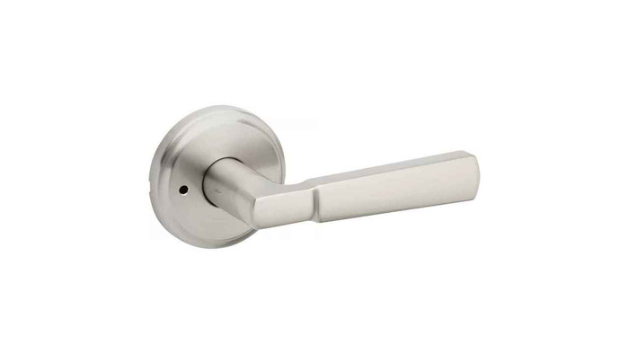 Kwikset KWI-730PHL Perth Lever Privacy Door Lock with 6AL Latch and RCS Strike