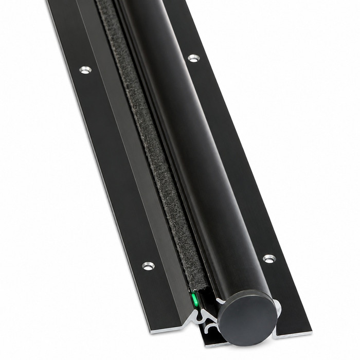 NGP 2248DKB 82" Finger Guard w/ Black Polyethylene