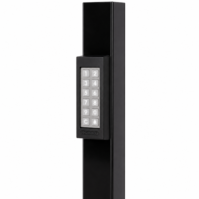 Locinox USA SLIMSTONE Weather Resistant Keypad with Smart Heating System