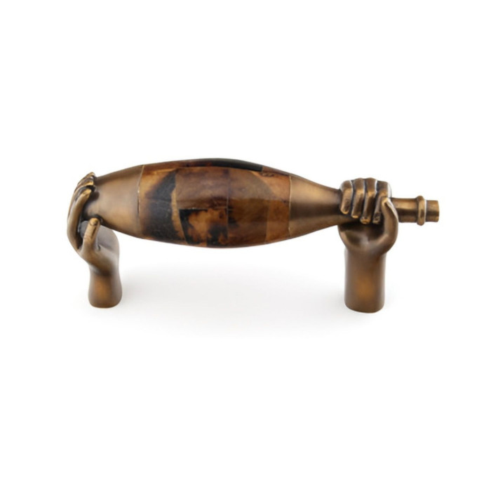 Schaub 942M 6" Center to Center Medium Wine Bottle Cabinet Pull