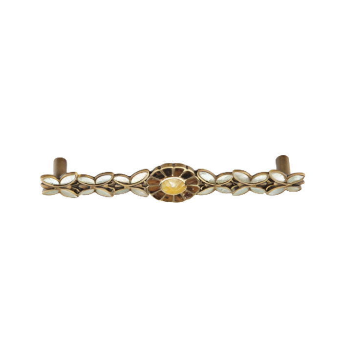 Schaub 953P 5" Center to Center Floral Heirloom Treasures Cabinet Pull