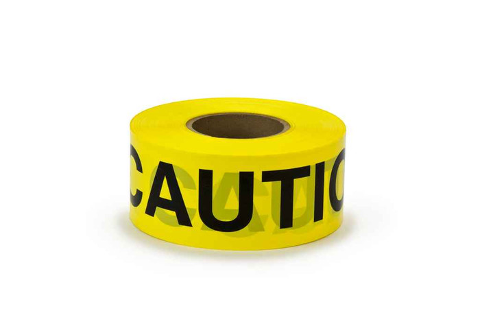 3M 7000132906 Scotch Barricade Tape 300, CAUTION, 3 in x 1000 ft, Yellow, 8 rolls/Case 3M 7000132906 Scotch Barricade Tape 300, CAUTION, 3 in x 1000 ft, Yellow, 8 rolls/Case