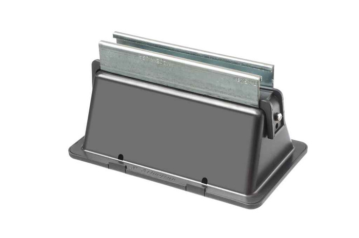 Arlington Industries RTSE409L Roof Topper, 9" wide base only. With Strut. 4" High. With Base Cover.