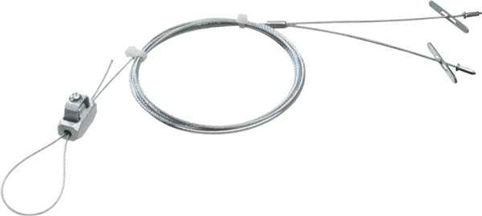 Arlington Industries DWYT0810 Galvanaized braided support wire 18" Y kit with toggles. 10ft length. Holds up to 75lbs. .080 wire Arlington Industries DWYT0810 Galvanaized braided support wire 18" Y kit with toggles. 10ft length. Holds up to 75lbs. .080 wire
