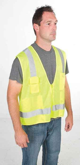 Greenlee 01761-03XL VEST, HI-HIS SURVEYOR, CLASS 2, 2XL/3XL