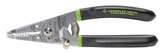 Greenlee 1955-SS Pro Stainless Wire Stripper / Cutter / Crimper