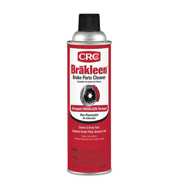 CRC Brakleen Non-Flammable Brake Parts Cleaner Degreaser - Professional Grade Automotive Maintenance