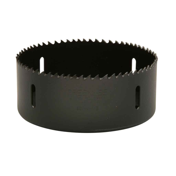 Greenlee 4-1/2" Bi-Metal Variable Pitch Hole Saw with 1-5/8" Cutting Depth