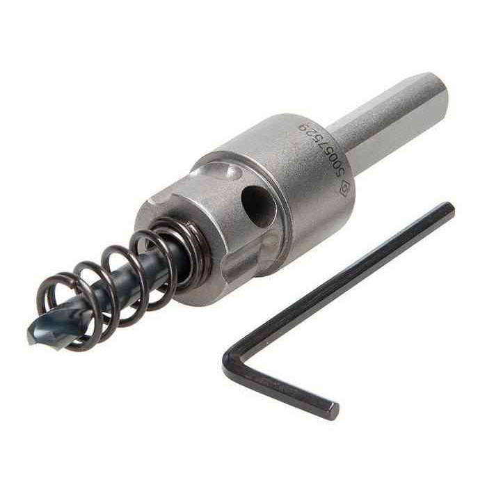 Greenlee Quick Change Arbor 5/8" to 2-1/4" with Carbide Cutter Shank