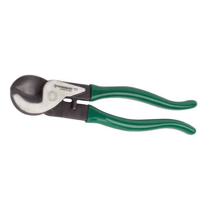 Greenlee 727 Heavy-Duty Hand-Held Cable Cutter with High-Leverage Handles for 2/0 AWG Copper and Aluminum