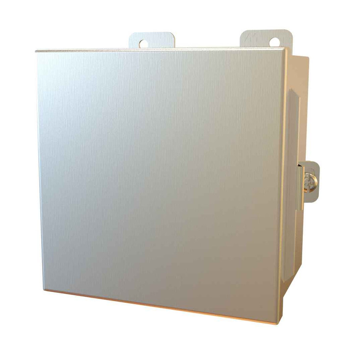 Hammond Manufacturing 1414N4PHSSE N4 HINGE SS BOX 6X6X4 - 6 x 6 x 4