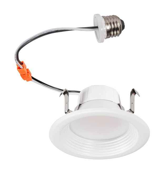 Keystone KT-LED8RD-4CB-9CSF-DIM 4in Baffled Circular LED Residential Retrofit feat. Color Select