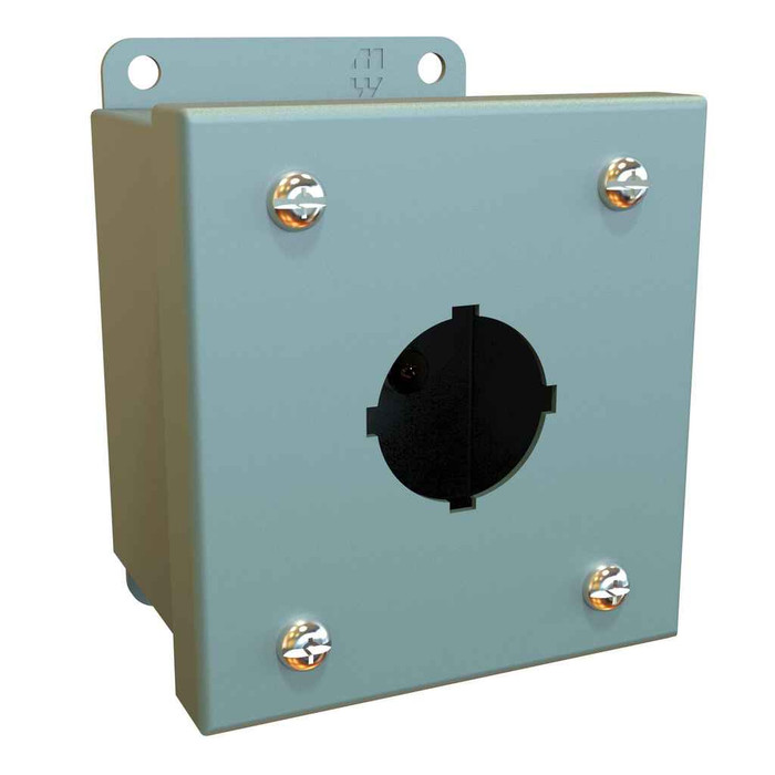 Hammond Manufacturing 1435A NEMA12 P-BTN ENC 3.5X3.2 - 3.5 x 3.25 x 2.75