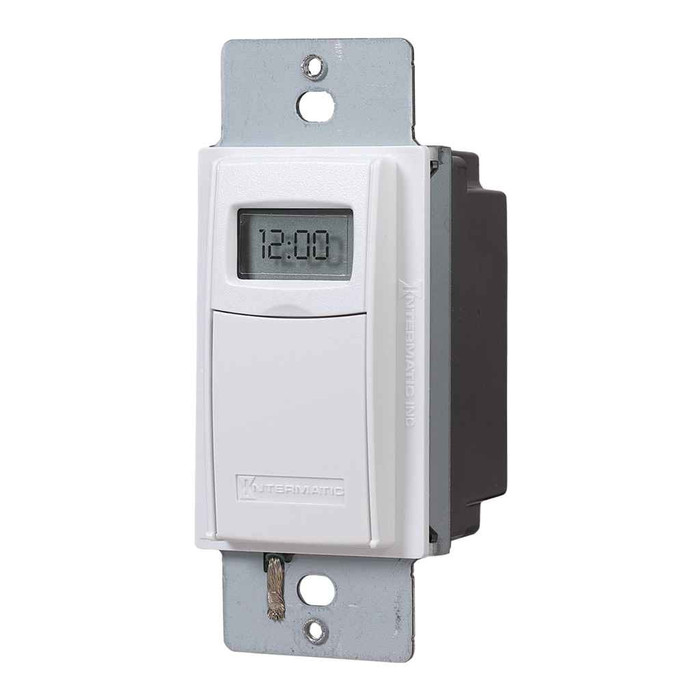 Intermatic EI600WC 7-Day Heavy-Duty Programmable Timer, 120-277 VAC, 20A, White Intermatic EI600WC 7-Day Heavy-Duty Programmable Timer, 120-277 VAC, 20A, White