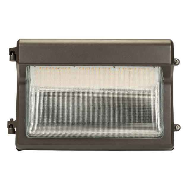 Keystone KT-WPLED55PS-M4-8CSB-VDIM 55W LED Slim Open Face Wall Pack with Power and Color Select