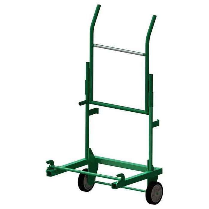 Greenlee 300 lb Capacity Cable Reel Transporter with Heavy-Duty Steel Frame