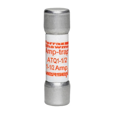 Mersen ATQ1-1/2 Fuse ATQ - Midget - Time-Delay 500VAC 1.5A Ferrule Amp-Trap