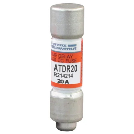 Mersen ATDR20 Fuse ATDR - Class CC - Time-Delay 600VAC 300VDC 20A Ferrule Amp-Trap 2000