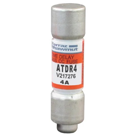Mersen ATDR4 Fuse ATDR - Class CC - Time-Delay 600VAC 300VDC 4A Ferrule Amp-Trap 2000