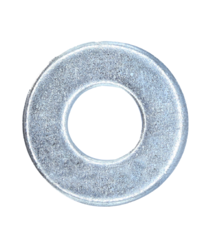 Minerallac 40335J 3/8" Flat Cut Washers, Zinc Plated,Jar
