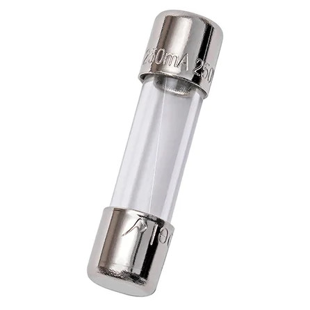 Mersen GGM1 Fast-Acting Glass Fuse 1A 250VAC 5x20mm Ferrule Terminal