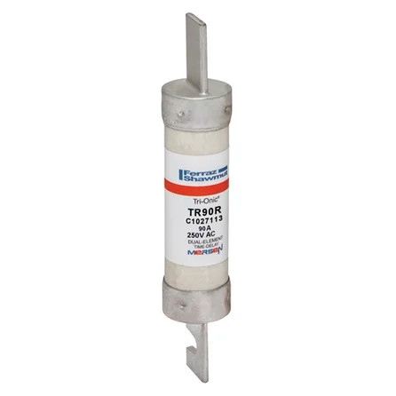 Mersen TR90R Class RK5 Time-Delay Fuse 90A 250VAC/250VDC Blade Terminal