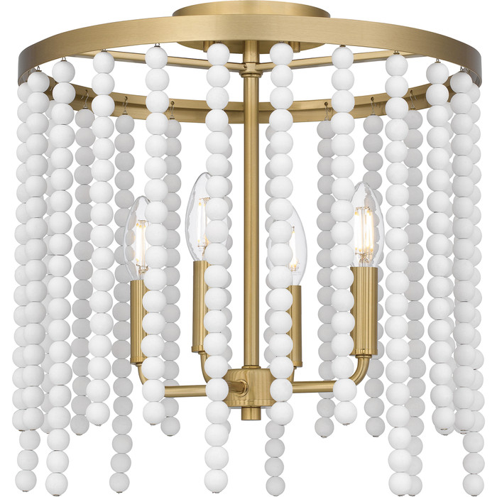 Quoizel  Glam Semi flush 4 lights QZL-APE1716