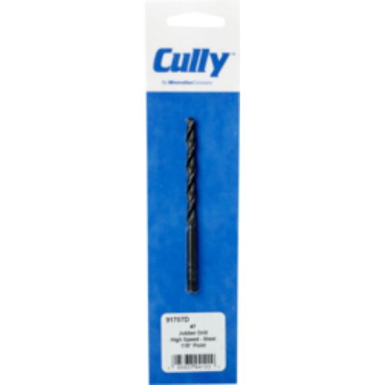 Minerallac #7 High Speed Steel Jobber Drill Bit with 118� Point and Black Oxide Finish