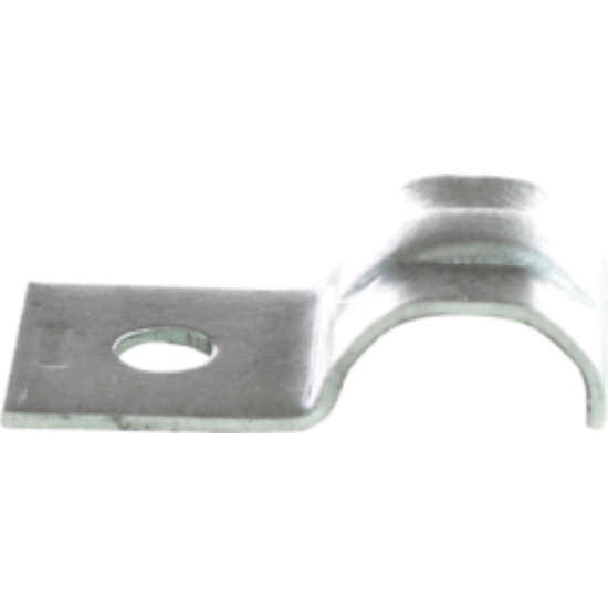 Minerallac Service Entrance Cable Strap 1.675" Inside Diameter One Hole Zinc Plated Steel