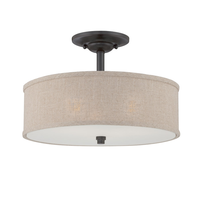 Quoizel  Transitional Semi flush QZL-CRA1717