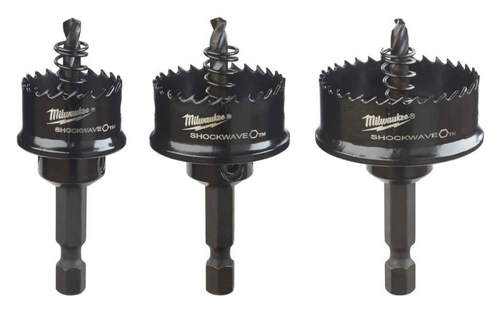 Milwaukee Tool 49-22-4800 3PC Thin Wall Hole Saw Set