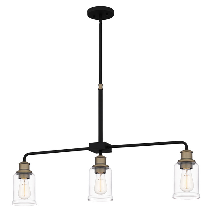 Quoizel  Transitional Linear chandelier 3 lights QZL-COX336