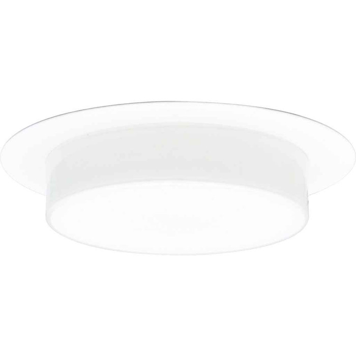 Progress Lighting P8007-60 6" Drop Opal Shower Trim for 6" Housing (P87/P187/P83/P88/P821)