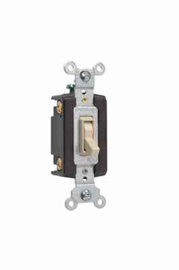 Pass & Seymour 664IG Trademaster Grounding Toggle Switch, Ivory