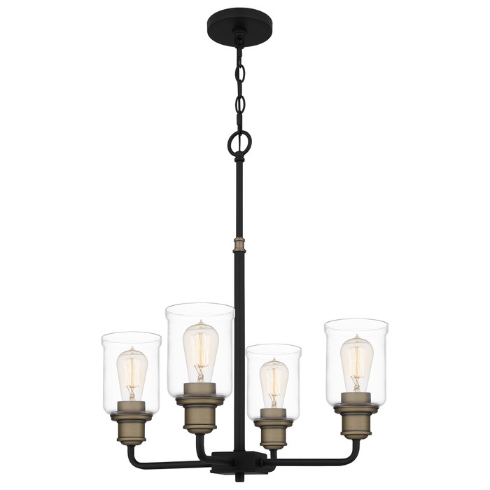 Quoizel QZL-COX5021 Transitional Chandelier 4 lights