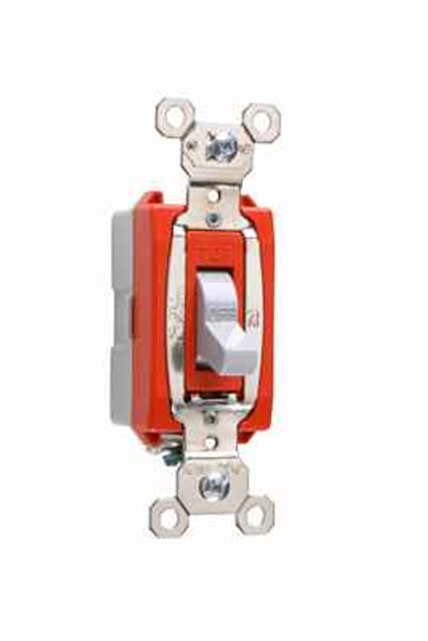 Pass & Seymour PS20AC1GRY Industrial Extra Heavy Duty Specification Grade Switch, Gray