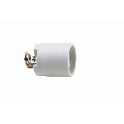 Pass & Seymour 31528 Medium Base Lampholder, White, UL Listed