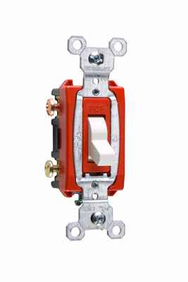 Pass & Seymour CS20AC3W Commerical Specification Grade Switch, White