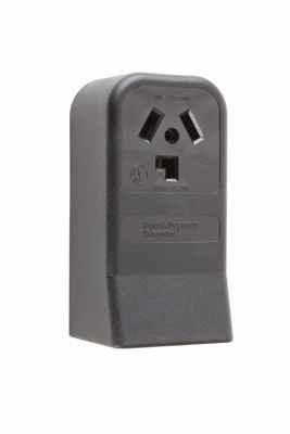 Pass & Seymour 388 30A 125/250V 10-30R Straight Blade Single Surface Receptacle, 3-Pole, 3-Wire