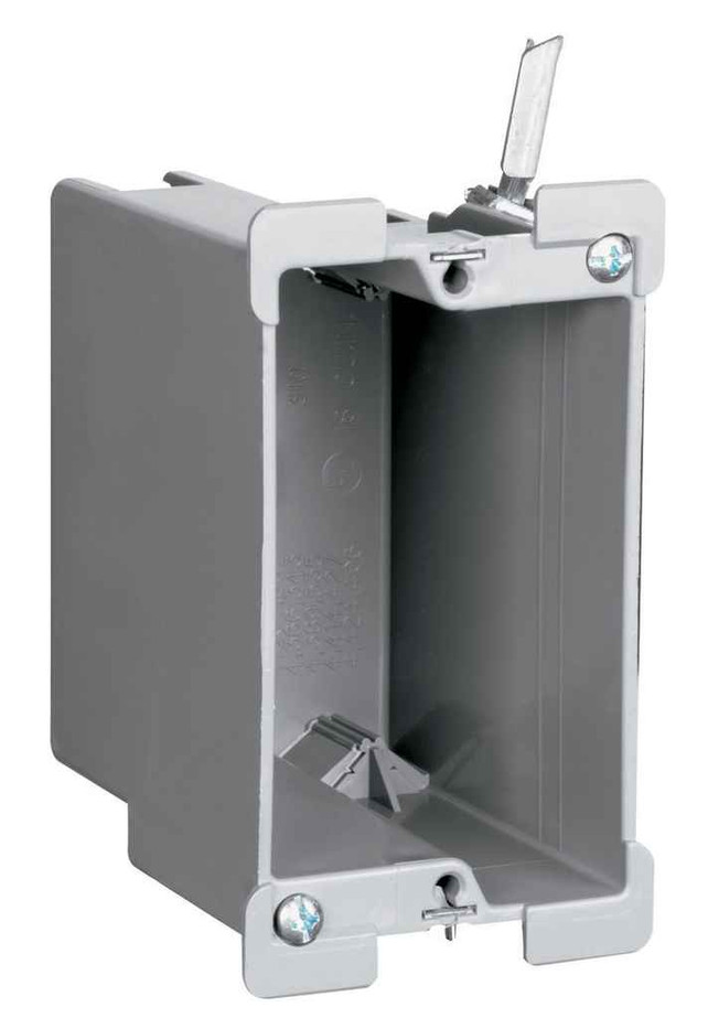 Pass & Seymour S118W Old Work Switch and Outlet Box with Quick/Click