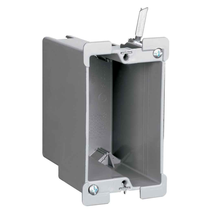 Pass & Seymour S118W Quick/Click Old Work Switch and Outlet Box, Thermoplastic