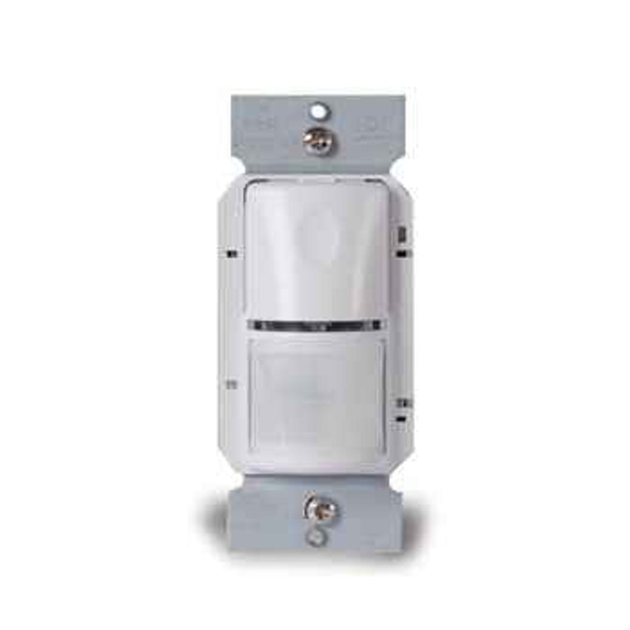 Pass & Seymour WS301LA Wattstopper PIR Single Pole Single Relay Occupancy Sensor, 800W at 120V/1200W at 277V, Light Almond