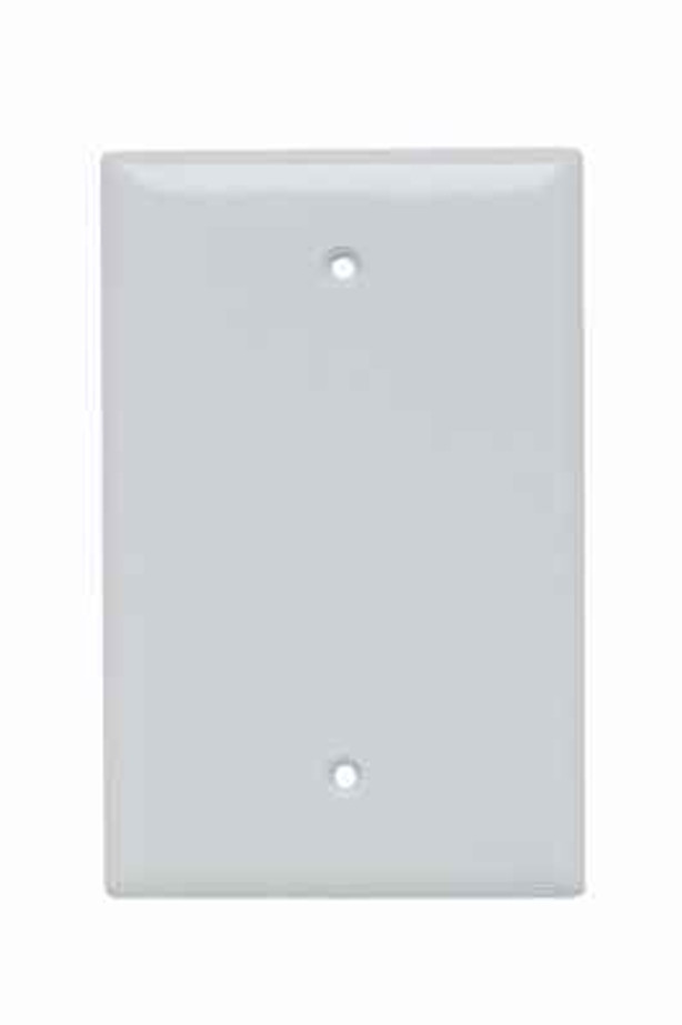 Pass & Seymour SPJ13W Junior Jumbo 1-Gang Thermoset Wall Plate, Blank, Box Mounted, White Pass & Seymour SPJ13W Junior Jumbo 1-Gang Thermoset Wall Plate, Blank, Box Mounted, White