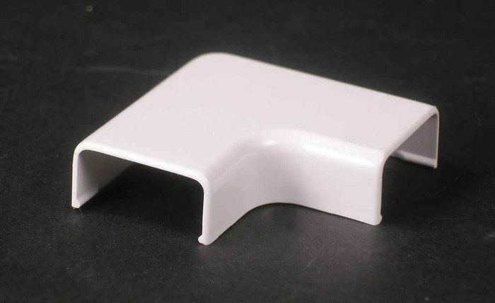 Wiremold 2811-WH Uniduct 2800 Series Flat Elbow Fitting